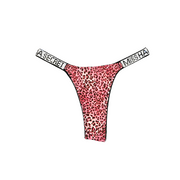 Magic Rhinestone Low-Waist Thong Panties