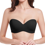 Magic Seamless Convertible Strapless Push-Up Demi Bra