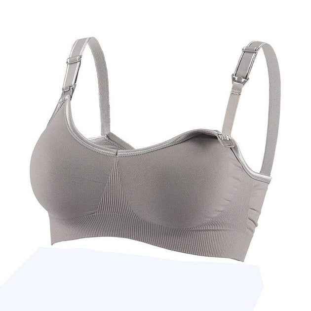 Magic Seamless Nursing Push Up Bra, Comfy Wireless Padded Bra With ...