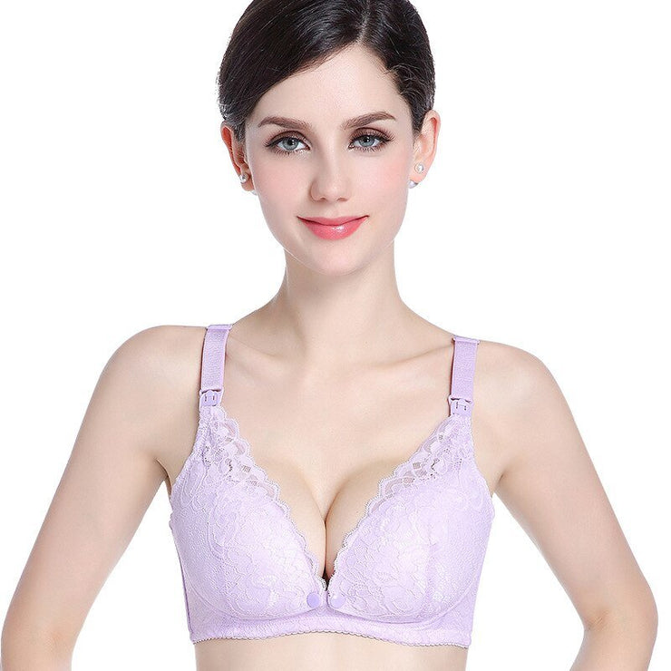 Magic Underwire Lace Breathable Nursing Bra - Magic Bra